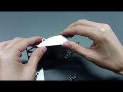 K13 geëxtrudeerd LED-gipsplaatprofiel met PC-diffusorafdekking