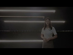 KN24 W50*H35 Opbouw Zwart Led Aluminium profiel met Zwart PC Cover LED Strip extrusieprofiel