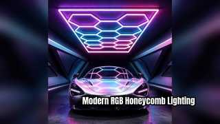 14 Hexagon RGB LED-licht Upgrade uw ruimte onmiddellijk