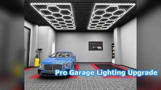 Ultiem 624W zeshoekig LED-garageverlichtingssysteem
