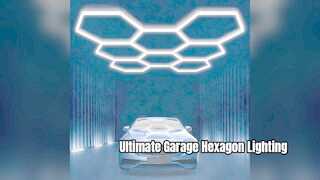 Upgrade uw garage met modulaire zeshoekige LED-verlichting