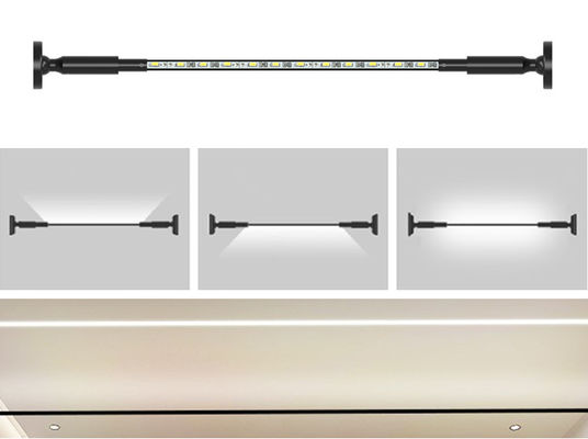 Opgeschort Geleid de Wasmachineroestvrij staal 2835 van de Horizon Lineair Licht Zwart Wit Muur Maïskolf Geleid Strookprofiel