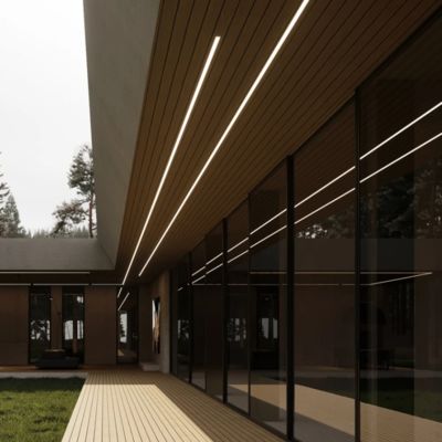 Goede prijs Width16*High6mm zette van het LEIDENE vlak het Profiel Strookaluminium met PC-verspreiderdekking op online