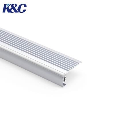 Goede prijs 6063 Aluminium LED Step Light Profiel 43,37x22,5 mm met PC Diffuser online