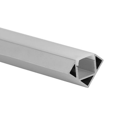 Goede prijs 18x18mm 45d 90d van het LEIDENE het Profiel Hoekaluminium met PC-verspreiderdekking online