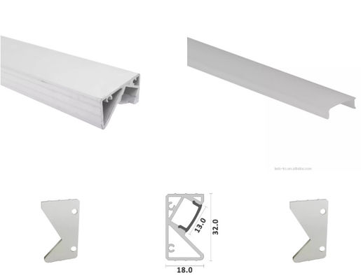 Goede prijs Het in een nis gezette Aluminium leidde de Hoektrede van de Profielmuur voor de Geleide Uitdrijving van Shrip Lingt online