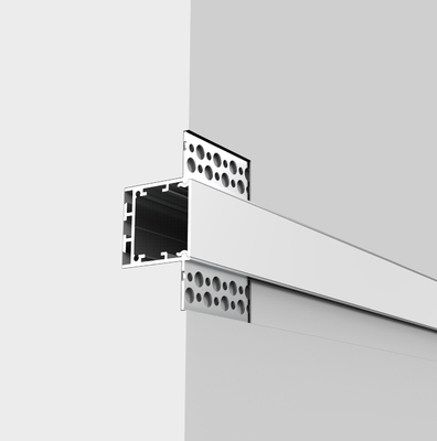 Goede prijs Van het LEIDENE het Aluminiumkanaal Gipsplaatprofiel voor Drywall Gips met PC-Dekking online