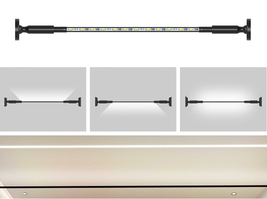 Opgeschort Geleid de Wasmachineroestvrij staal 2835 van de Horizon Lineair Licht Zwart Wit Muur Maïskolf Geleid Strookprofiel