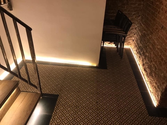 Aluminium van het LEIDENE de Verlichtings de LEIDENE Muurprofiel Begrenzend Lijndrywall van Alu de Uitdrijvingskanaal van Aluminiumprofil