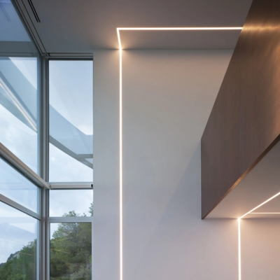 Van het LEIDENE profiel Gipsplaat het Profiel geleide aluminium voor gipsmuur
