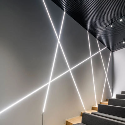 geleid aluminiumkanaal 1m, 2m, 3m binnen 8mm leidde strook voor waterdichte verlichting