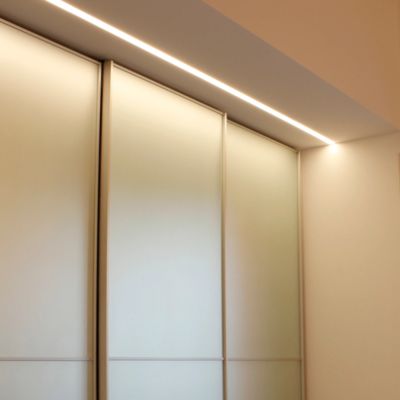 De Legerings van het LEIDENE van AL6063 T5 Zandstralen Strook het Lichte Profiel met PC-Verspreider