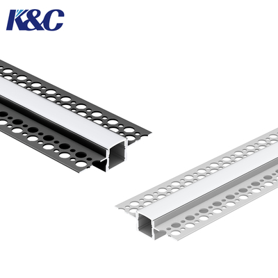 Goede prijs LED Strip Aluminum Profile Recessed Installation with Optimized Heat Dissipation online