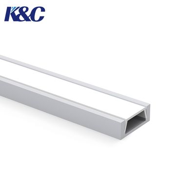 Goede prijs Aluminium LED Behuizing Geëxtrudeerd Aluminium Strak Uiterlijk Aangepaste Lengte online