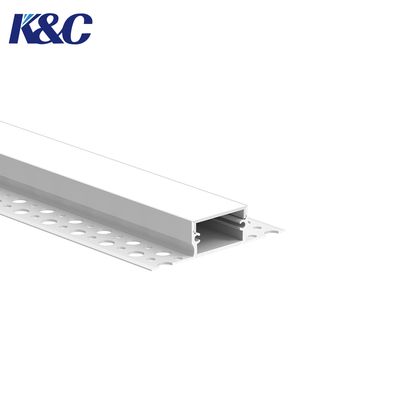 Goede prijs 6061-T6 Aluminiumlegering LED-profiel met afmetingen van B66,5 × H14,0 mm en een PCB-breedte tot 11,0 mm online