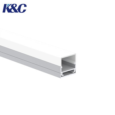 K29 Anodisatie van LED-strookprofiel van aluminium met PC/PMMA-diffuser voor strookverlichtingssystemen van W19.5 × H20.3 mm