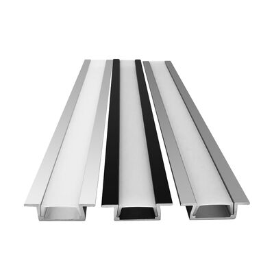 Goede prijs 6063 T5 Aluminiumlegering LED Aluminiumprofiel met sandblasting oxidatie voor PCB Breedte tot 12 mm online