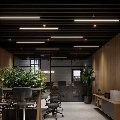 Goede prijs 6063 T5 Aluminium legering warmteafvoerprofiel met een hoge warmtegeleidbaarheid voor LED-verlichting voor ophanginstallaties online