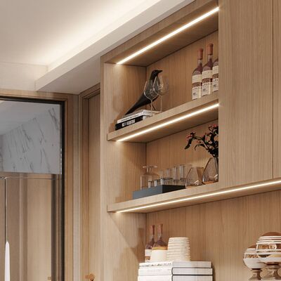 K60 hoekige LED-profiel: 6063 T5 aluminiumlegering met ingebedde installatie en RoHS-conform ontwerp