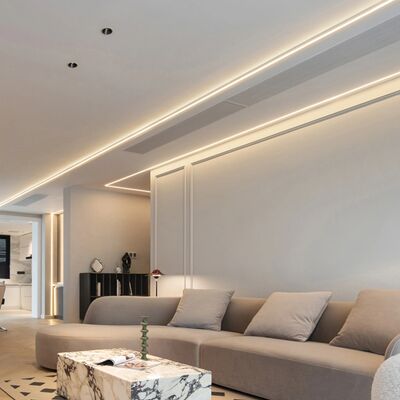 K96 Aanpasbaar LED-profiel met 6063 T5 Aluminiumlegering voor Opbouwmontage
