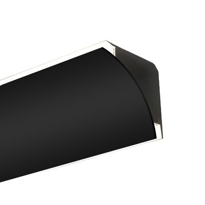 Goede prijs V-vorm aluminium LED-kanaal voor decoratieve verlichting met 6000-serie legering en poedercoating in aangepaste lengte online