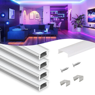 Goede prijs 6063 T5 Aluminium Alloy Bend LED Strip Aluminium Profiel met 2 jaar garantie en aangepaste lengte online