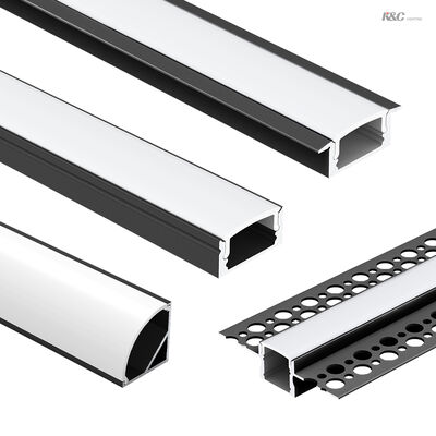 Goede prijs 6063 T5 Aluminium LED Aluminiumprofiel met 5-jarige garantie voor LED-strips tot 12 mm breed online