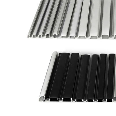 Goede prijs 6063 T5 Aluminium LED aluminium profiel W17.0*H9.0mm met 5 jaar garantie en pc-cover online