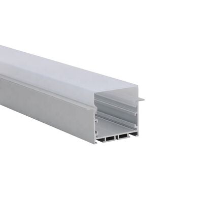 Goede prijs 6063-serie verzonken aluminium LED-profiel met geanodiseerd oppervlak en afmeting 64 mm x 50 mm online