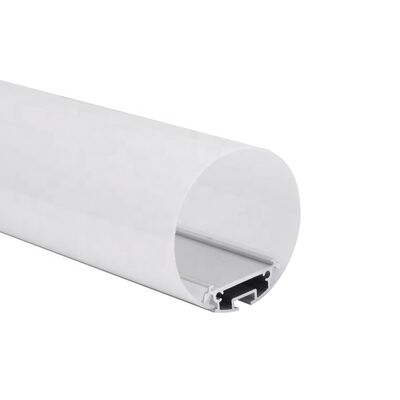 Goede prijs 60 mm ronde aluminium 6063-T5 LED strip aluminium profiel met diffuser cover KN9 online