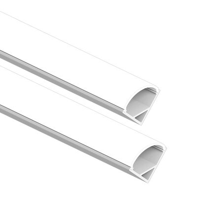 Goede prijs 6063 T5 aluminium hoek LED-profiel met zandstraaloxidatie en afmetingen W16,0 * H16,0 mm online