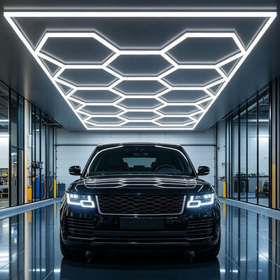 Robuust LED Hexagonal Light KH14-He-W model met een vermogen van 603W en een ingangsspanning van AC100-265V ideaal voor industriële verlichtingstoepassingen