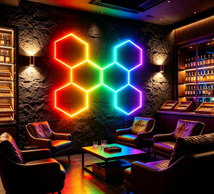 Goede prijs Groothandel DC LED Hexagonale Honingraatlampen voor Autodetail Werkplaatsverlichting Online