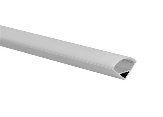 Profiel van het de Hoekaluminium van PMMA 1m 2m 3m het IP20 Geleide voor 10mm Strook