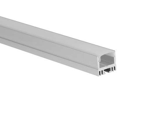 Geleid van het LEIDENE van het aluminiumkanaal het Profielkostuum Strookaluminium voor 12mm strook met PC-verspreiderdekking