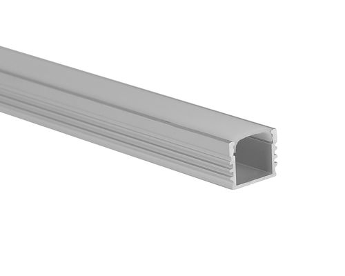 Goede prijs W16.5mm H13.5mmLinear die van het 6063 T5-LEIDENE het Profiel Strookaluminium met PC-verspreiderdekking aansteken online