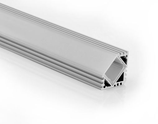 De profielen voor geleide stroken W19.9mm*H19.9mm IP65 maken LEIDEN Kanaal 2m lengte waterdicht voor hoekverlichting
