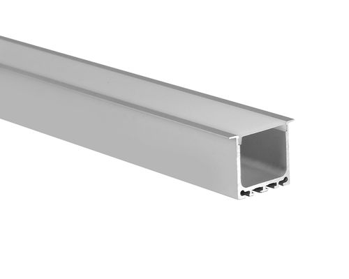 Goede prijs Profielen van het Width33.8mm de High25.8mm Geleide Aluminium voor in een nis gezette lineaire verlichting met PC-verspreider online