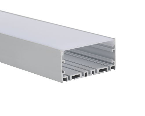 Goede prijs W75*H35 van het opgeschorte lineaire verlichtings LEIDENE het Profiel Strookaluminium met PC-verspreiderdekking online