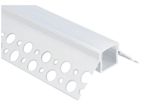 Goede prijs Geleid aluminiumprofiel voor In een nis gezette van het LEIDENE drywall van de het gipsmuur Gipsplaatprofiel online