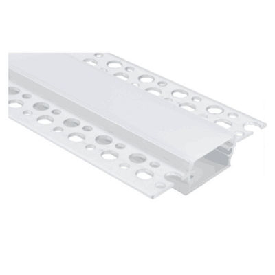 Goede prijs Geleid aluminiumprofiel voor van het LEIDENE drywall van de het gipsmuur Gipsplaatprofiel online