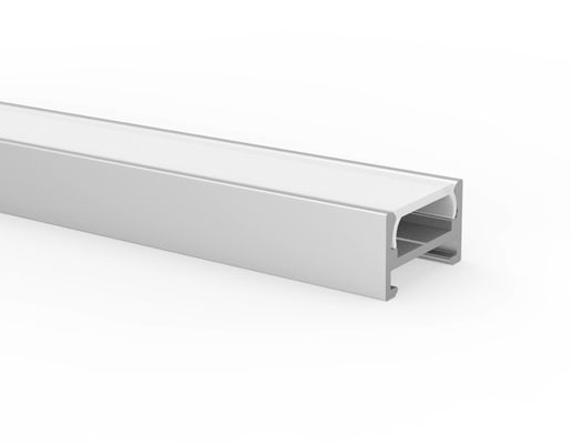 H10mm leidde het Geanodiseerde Verlichtings Magnetische aluminium profiel uitgedreven aluminiumprofielen