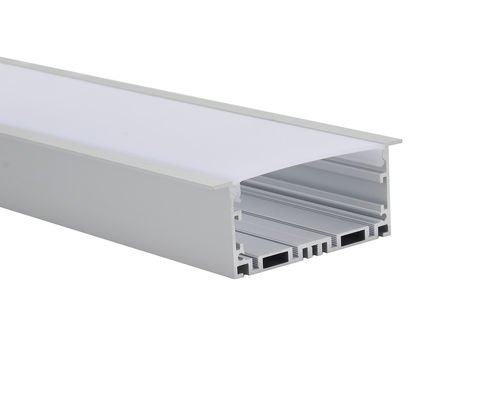 Goede prijs Het In een nis gezette Aluminium Geleide Kanaal H35mm 6063 T5 van PMMA PC voor Lineaire Verlichting online