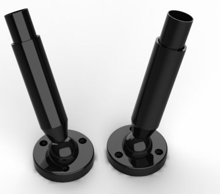 OEM ODM de Horizon lichte uitrusting 202 van Ce het Profiel van de Roestvrij staalstrook met Zwart pvc