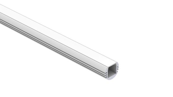 IP20 geanodiseerde Breedte 18mm Ronde Geleide Uitdrijving Opgeschorte PMMA