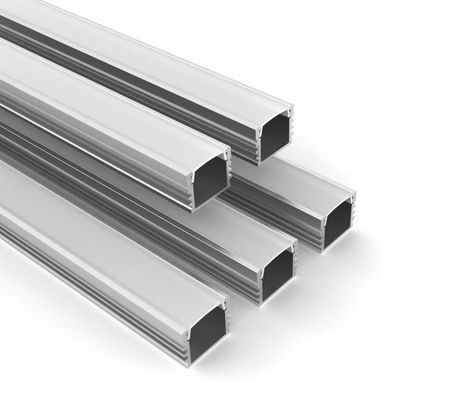 Goede prijs W16.5mmh13.5mm LEIDEN Strook de Verspreider LEIDEN van Aluminiumprofiel 6063 T5 PC Kanaal online