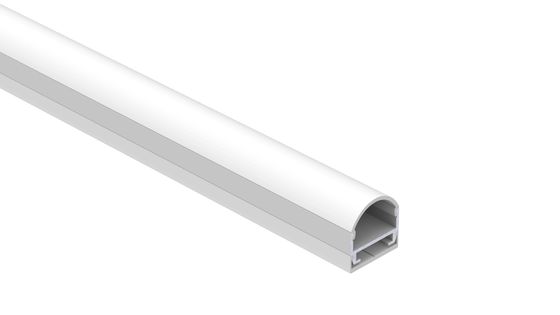 ROHS 6063 de T5 Geleide Uitdrijving IP44 van het Strookaluminium met PC Berijpte Dekking