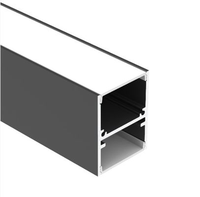 Goede prijs ROHS 6063 T5 omhoog onderaan Geleid Aluminiumprofiel W27.3mm H35mm voor Lineair online