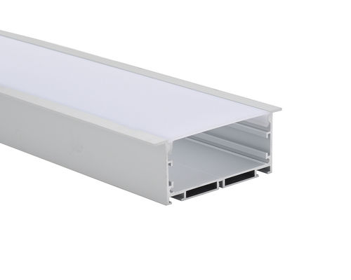 6063 T5-het Berijpte Geleide Aluminium Uitdrijvingen Geanodiseerde IP44 van PC Verspreider