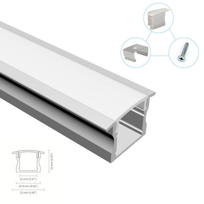 Goede prijs Standaard 2m 2.5m In een nis gezet Aluminium LEIDEN Profiel met PC-Dekking online